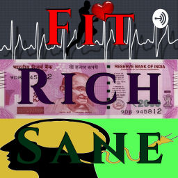 Podcast thumbnail for FitRichSane