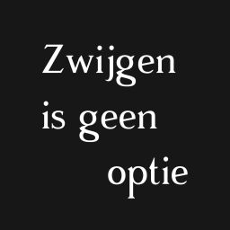 Podcast thumbnail for Zwijgen is geen optie