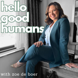 Podcast thumbnail for hello good humans