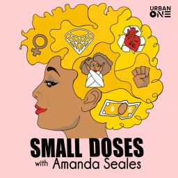 Podcast thumbnail for Small Doses with Amanda Seales