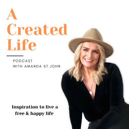Podcast thumbnail for A Created Life - with Amanda St John