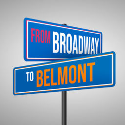Podcast thumbnail for From Broadway to Belmont