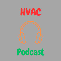 Podcast thumbnail for HVAC Systems 
online learning channel. (Heating, Ventilation n Air-conditioning)