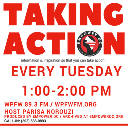 Podcast thumbnail for WPFW - Taking Action