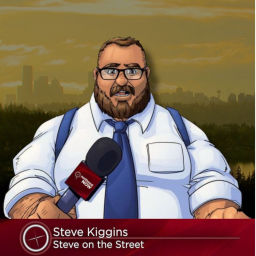 Podcast thumbnail for Northwest Now Steve On The Street