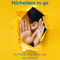 Podcast thumbnail for Hörhelden to go - Gespräche übers Hören