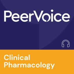 Podcast thumbnail for PeerVoice Clinical Pharmacology Audio