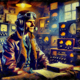 Podcast thumbnail for Captain Midnight Radio Show - OTR