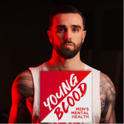 Podcast thumbnail for Young Blood - Men’s Mental Health