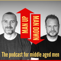 Podcast thumbnail for Man Up / Man Down