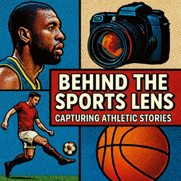 Podcast thumbnail for Behind the Sports Lens Capturing Athletic Stories