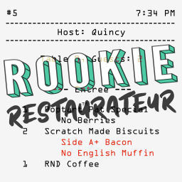 Podcast thumbnail for Rookie Restaurateur