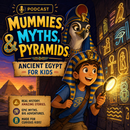 Podcast thumbnail for Mummies, Myths, & Pyramids: Ancient Egypt for Teens