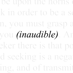Podcast thumbnail for inaudible