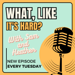 Podcast thumbnail for What, Like It’s Hard?