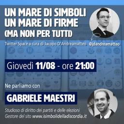 Podcast thumbnail for Un mare di simboli, un mare di firme