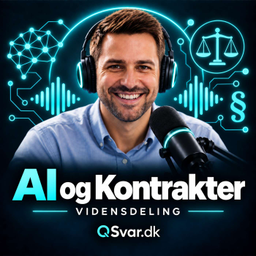 Podcast thumbnail for Kontrakter, jura og AI - QSvar.dk