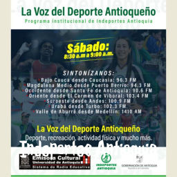 Podcast thumbnail for Indeportes Antioquia - Radio
