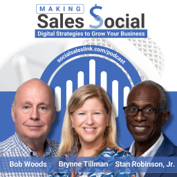 Podcast thumbnail for Making Sales Social Podcast