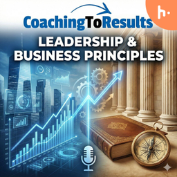 Podcast thumbnail for CoachingToResults Leadership Energy & A Look at a Book Series