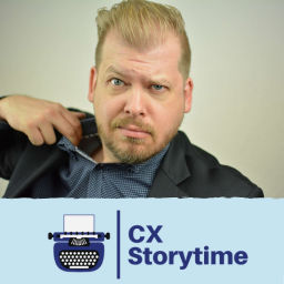Podcast thumbnail for CX Storytime, Tales from the Customer Journey