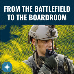 Podcast thumbnail for From the Battlefield to the Boardroom