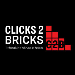 Podcast thumbnail for Clicks 2 Bricks