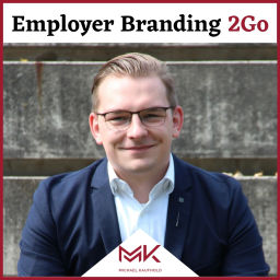 Podcast thumbnail for Employer Branding 2Go - Mehr Mitarbeiter gewinnen durch Copywriting und Storytelling