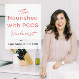 Podcast thumbnail for The Nourished with PCOS Podcast