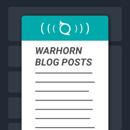 Podcast thumbnail for Warhorn Blog Posts