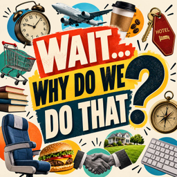 Podcast thumbnail for Wait... Why Do We Do That?