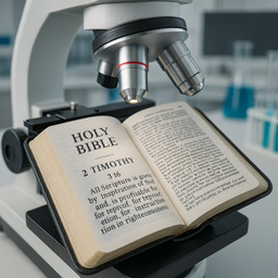 Podcast thumbnail for The Bible Under the Microscope