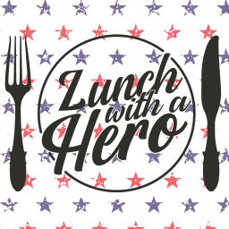 Podcast thumbnail for Lunch with a Hero