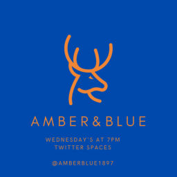 Podcast thumbnail for Amber and blue