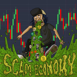 Podcast thumbnail for Scam Economy