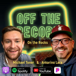 Podcast thumbnail for Off the Record on the Rocks