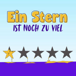 Podcast thumbnail for Ein Stern ist noch zu viel
