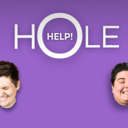 Podcast thumbnail for Help Hole with Sofie Hagen and Abby Wambaugh