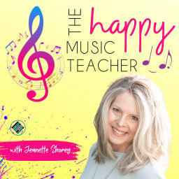 Podcast thumbnail for The Happy Music Teacher