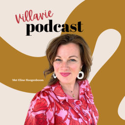 Podcast thumbnail for Villavie podcast. Voluit leven dichtbij jezelf en bij God.
