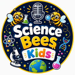 Podcast thumbnail for Science Bees - Kids