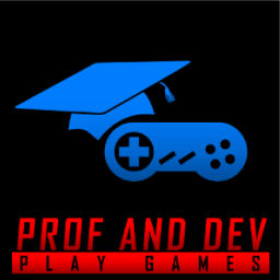 Podcast thumbnail for Prof and Dev Play Games