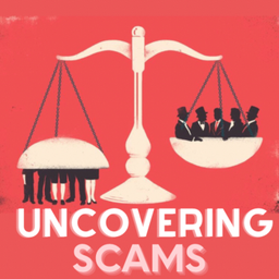 Podcast thumbnail for Uncovering Scams