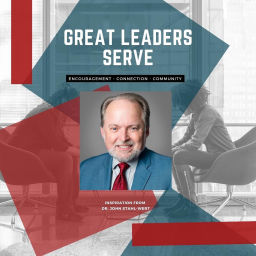 Podcast thumbnail for Great Leaders Serve