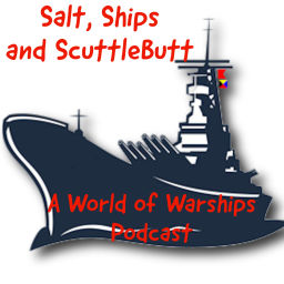 Podcast thumbnail for Salt, Ships and Scuttlebutt, a World of Warships Podcast
Hosted by _greifer and Captain Greene