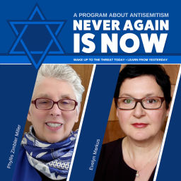 Podcast thumbnail for NEVER AGAIN IS NOW Podcast