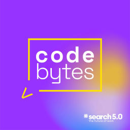 Podcast thumbnail for Code Bytes | Powered by Search 5.0