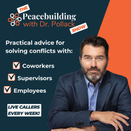 Podcast thumbnail for Peacebuilding with Dr. Pollack
