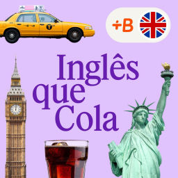 Podcast thumbnail for Inglês que Cola