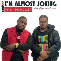 Podcast thumbnail for I'm Almost Joking Podcast
